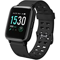 LETSCOM Fitness Tracker- Pulsera de Actividad con Monitor de Ritmo cardíaco- podómetro- Monitor de sueño- Contador de…